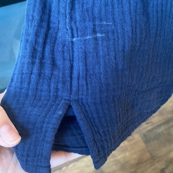 JCrew gauze popover shirt - Picture 4 of 7